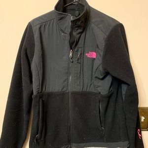 Breast Cancer Awareness Northface Fleece ZIP up